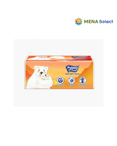 Khăn giấy rút Pulppy Polar Bear gói 100 tờ