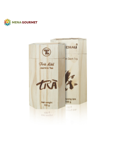 Trà Lài Tâm Châu Cao Cấp Hộp Gỗ 100g