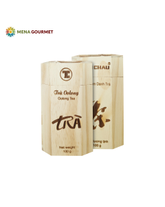 Trà Ô Long Tâm Châu Hộp Gỗ 100g