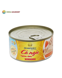 Cá Ngừ Đại Dương Ngâm Dầu  Seaspimex Lon 185g