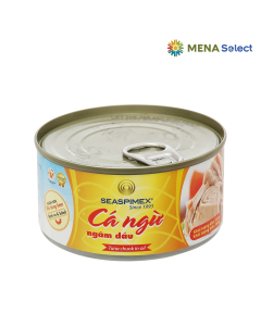Cá Ngừ Đại Dương Ngâm Dầu Seaspimex Lon 185g