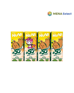 Sữa tươi trái cây NuVi vị trái cây nhiệt đới lốc 4 hộp x 180ml