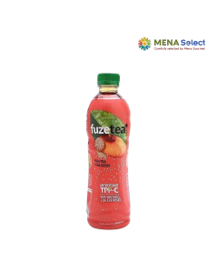 Trà Đào Hạt Chia Fuze Tea Plus Chai 450ml