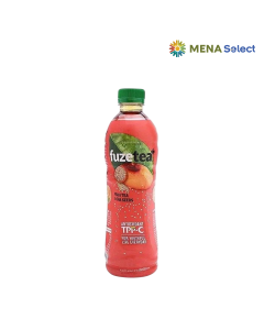 Trà Đào Hạt Chia Fuze Tea Plus Chai 450ml