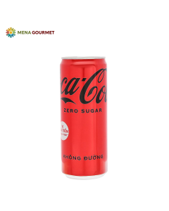Nước Ngọt Zero Sugar Coca Cola Sleek Lon 320ml