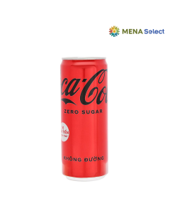 Nước Ngọt Zero Sugar Coca Cola Sleek Lon 320ml