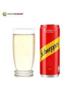 Nước Ngọt Schweppes Ginger Ale Sleek Lon 320ml