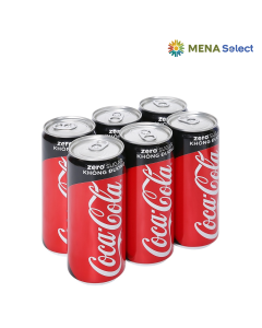 Lốc 6 Lon Nước Ngọt Coca Zero 320ml