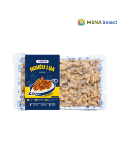 Nghêu lụa Hải Nam thịt luộc size 1000 khay 500g