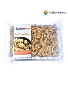 Nghêu Lụa Thịt Luộc Size 1000 Hải Nam Khay 500g