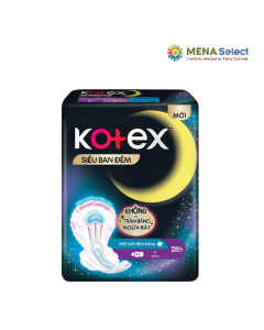 BVS Kotex Siêu Ban Đêm 28cm Gói 4 M