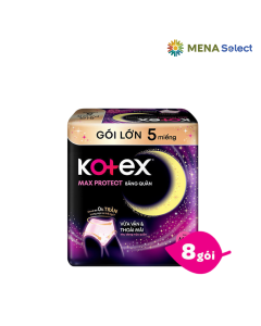 Băng Vệ Sinh Kotex Ban Đêm Dạng Quần cỡ M/L 5X8
