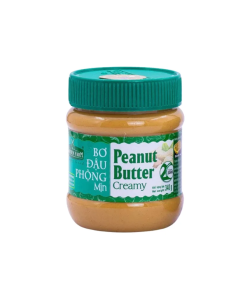 Bơ Đậu Phộng Mịn Golden Farm Hũ 340g