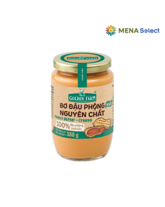 Bơ Đậu Phộng Nguyên Chất Golden Farm Hũ 190g
