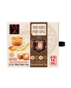 Trà Sâm Mật Ong Vị Á Hộp 12x15gr