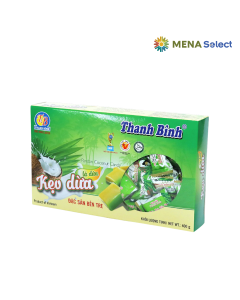 Kẹo Dừa Thanh Bình Lá Dứa Hộp Giấy 400g