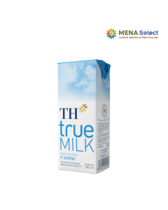 Sữa Tươi Tiệt Trùng Ít Đường TH True Milk Hộp 180mlx4