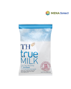 Sữa Tươi Tiệt Trùng Ít Đường TH True Milk 220ml