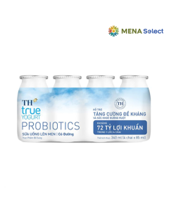Sữa Uống Lên Men Có Đường TH True Yogurt Pro Lốc 4x85ml