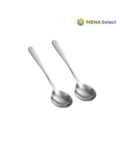Vỉ 2 Muỗng Ăn Lớn Inox Lagom