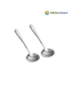 Vỉ 2 Muỗng Súp Tròn Inox Lagom