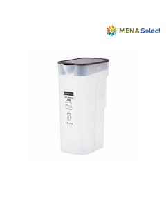 B&igrave;nh nước nhựa LocknLock One Handed m&agrave;u x&aacute;m đậm 2,1L LHAP818DGRY