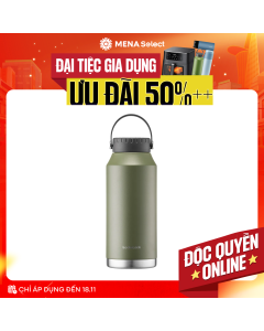 Bình giữ nhiệt LocknLock Slo Handle Tumbler màu xanh lá LHC4324GRN 1L