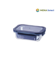 Hộp Thủy tinh Chịu Nhiệt Indigo 640ml Navy LNG402