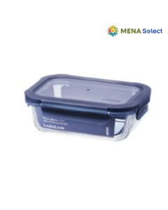 Hộp Thủy tinh Chịu Nhiệt Indigo 1040ml Navy LNG403