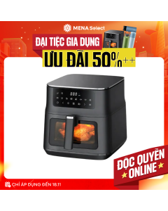 Nồi chiên không dầu LocknLock màu đen EJF298BLK 10l