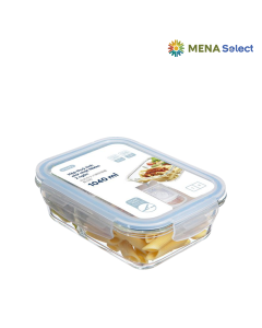 Hộp Thủy Tinh Chữ Nhật Nikko 1040 ml (2 Ngăn)