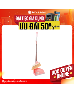 Bộ chổi và ky hốt rác Inochi hình bầu