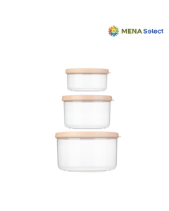 Bộ Hộp Thực Phẩm Tròn Hokkaido 500-1000-2000ml