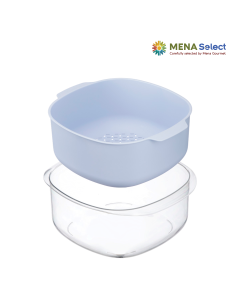 Bộ Thau Rổ Vuông Yoko 23cm