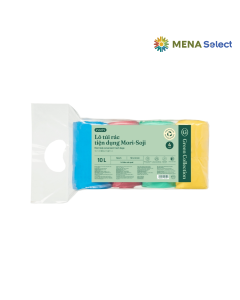 Lô Túi Rác Màu Mori-Soji 4x10L S