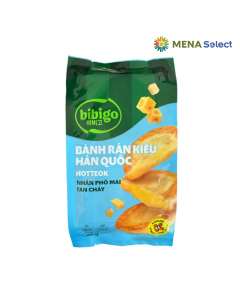 Bánh Rán Kiểu HQ Hotteok Nhân Phô Mai Tan Chảy Bibigo Gói 280g