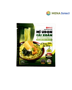 Mì Udon Meiwa cải xoăn vị rong biển mè rang gói 275g