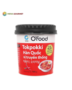 Tokpokki Hàn Quốc Truyền Thống Ofood Hộp 105g