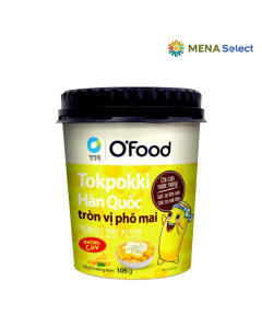 TOKPOKKI HÀN QUỐC TRÒN VỊ PHÔ MAI 105G (HỘP)