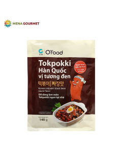Tokpokki Hàn Quốc Tương Đen Ofood Gói 140g