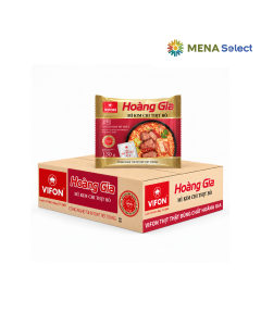 Mì kim chi thịt bò Vifon Hoàng Gia thùng 18 gói 130g