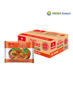 Hủ tiếu Vifon bò kho thùng 30 gói x 65g