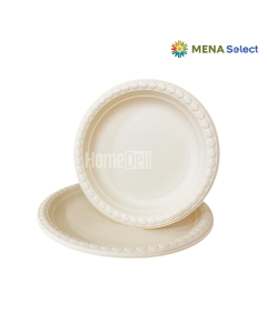 Homedeli Bịch 10 Đĩa Tròn 20cm Tinh Bột Ngô