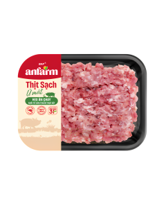 Thịt heo xay AnFarm thảo mộc khay 300g