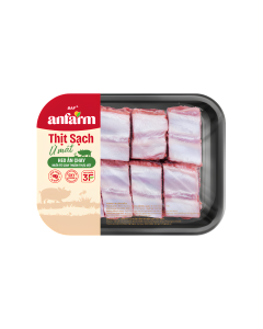 Sườn già heo AnFarm thảo mộc khay 300g