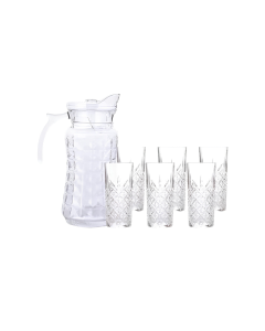 Bộ bình ly thủy tinh Deli Bright 7 món
