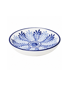 Chén Chấm Lá Xanh Coban 9cm
