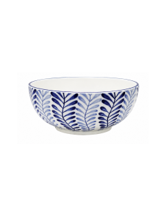 Tô Sứ Lá Xanh Coban 16cm