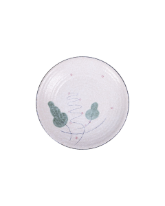 Dĩa Sâu 22cm Phun Vẽ Lá
