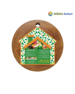 Thớt Chặt Xà Cừ 26x26x2.8cm Duxton T-XC26